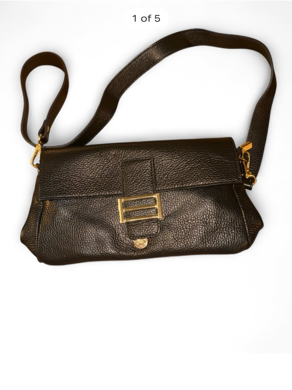 Divina Firenze Leather Baguette
